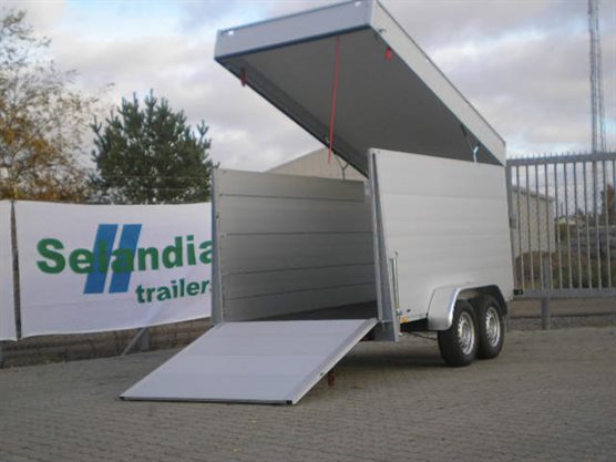 Handy 301B-VT3 cargotrailer i aluminium
